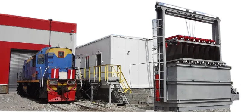 Станция реостатных испытаний тепловозов «Жидкостной» реостат» СТ.411734.002