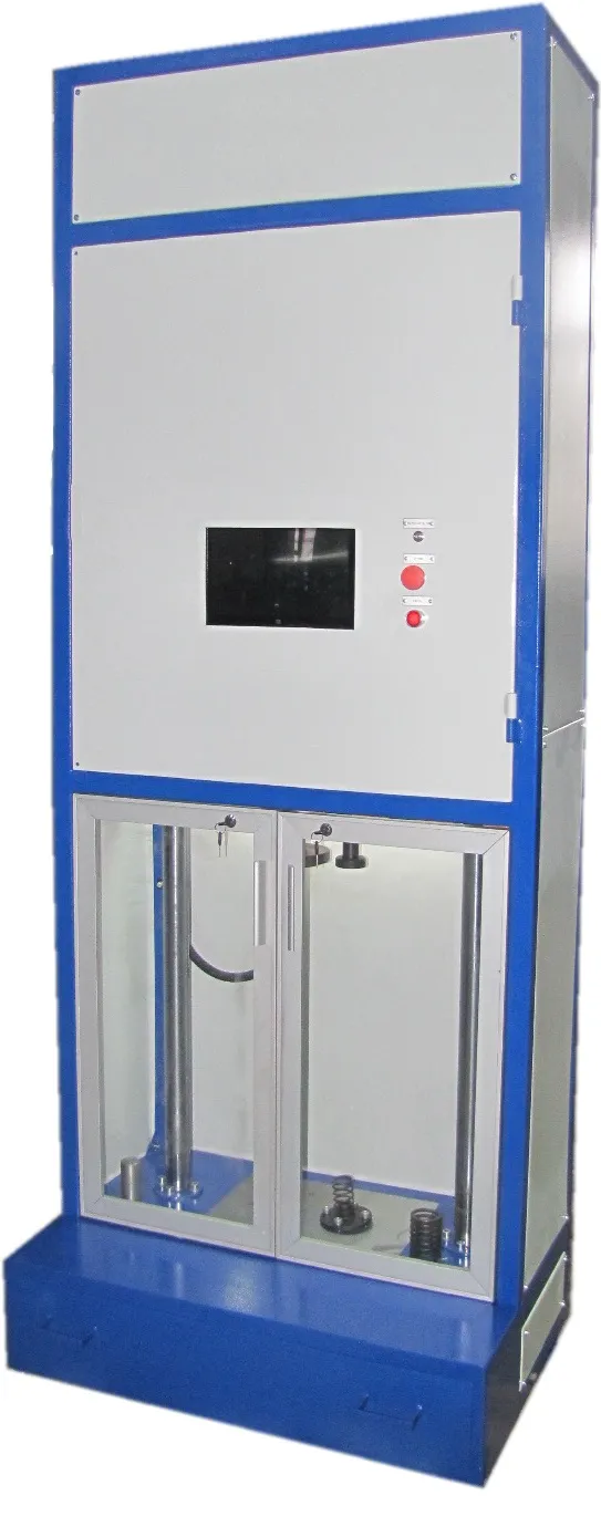 Автоматизированный стенд для подбора спиральных пружин тормозного оборудования вагонов СТ.441439.205