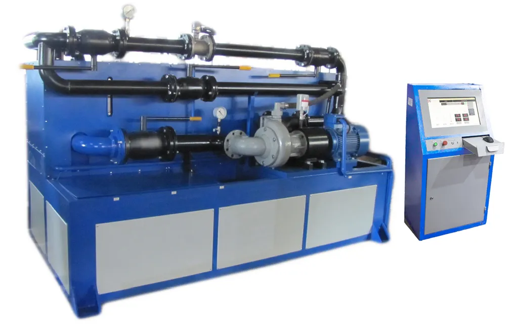 Автоматизированный стенд для испытания водяных насосов дизелей ПД1М СТ.441429.309