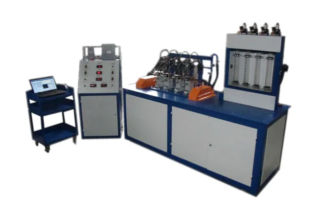 Автоматизированный стенд испытания электроуправляемых топливных насосов высокого давления дизеля Д49 на 4 насоса (типа 6этн.04.00.000) СТ.441439.103Э