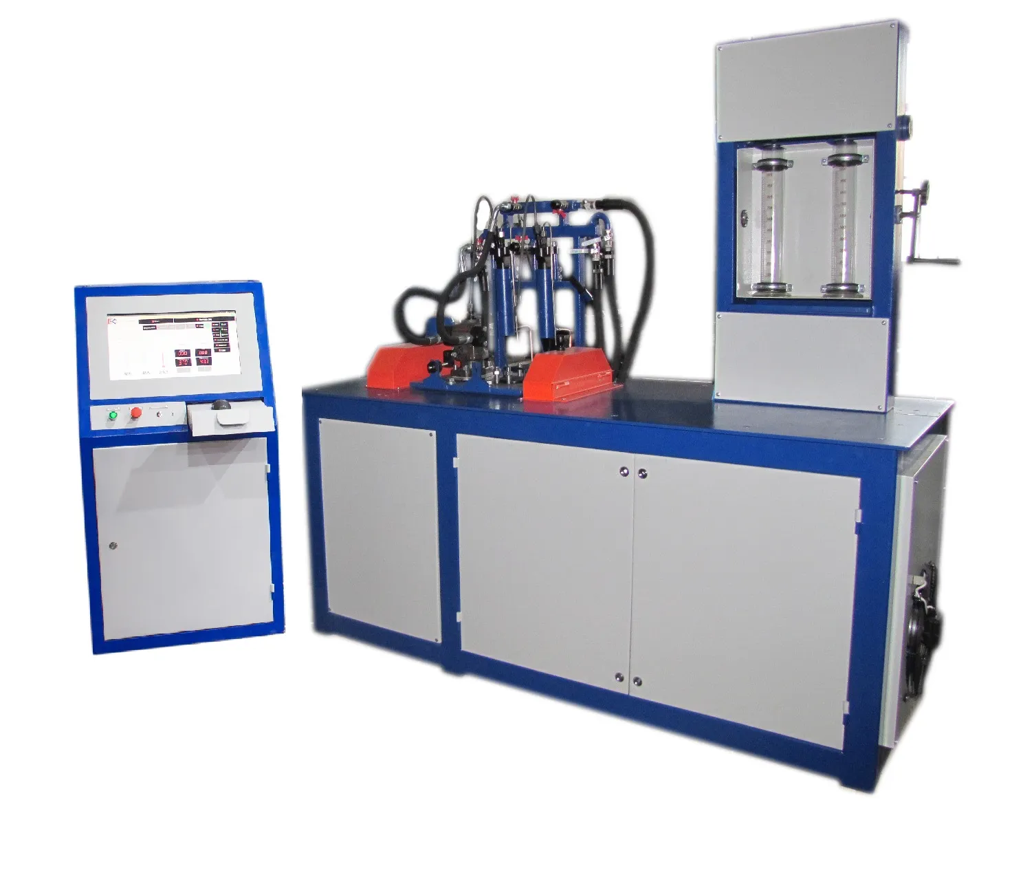 Автоматизированный стенд для испытания и регулировки топливных насосов высокого давления (ТНВД) дизеля Д50 СТ.441439.104