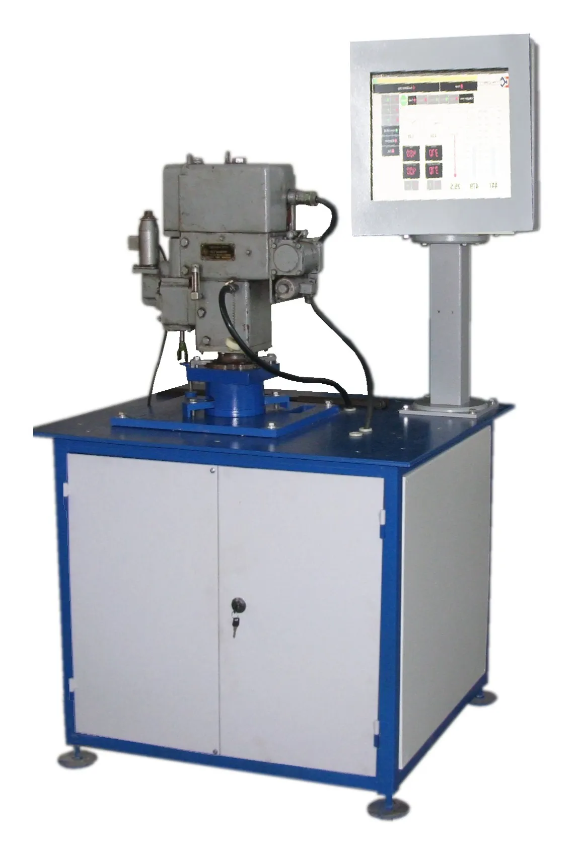 Автоматизированный стенд настройки и обкатки регуляторов частоты вращения (рчо) тепловозных дизелей СТ.441439.101