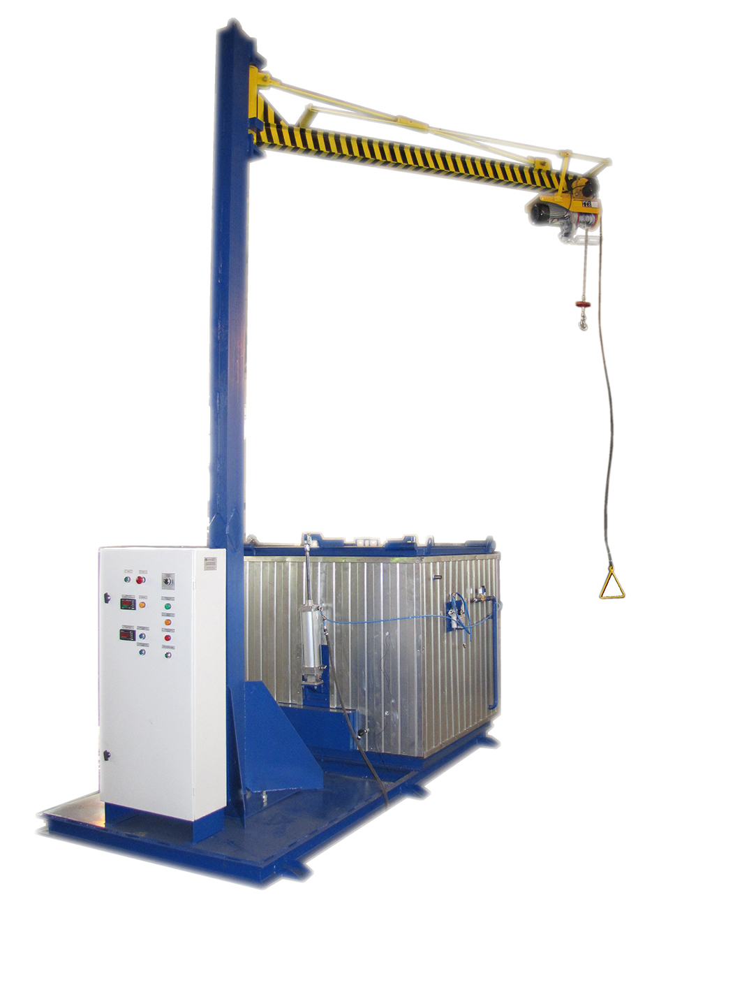 Моечная машина рам тележек и крупногабаритных узлов локомотивов СТ.443134.603