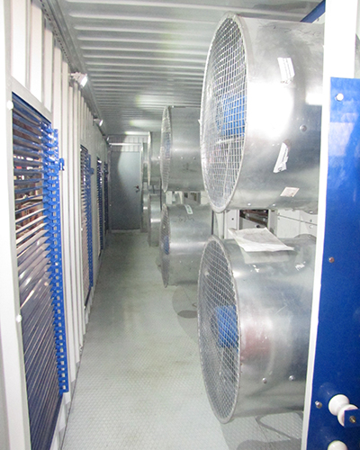 Мобильная станция реостатных испытаний тепловозов «Сухой реостат» СТ.411734.001М