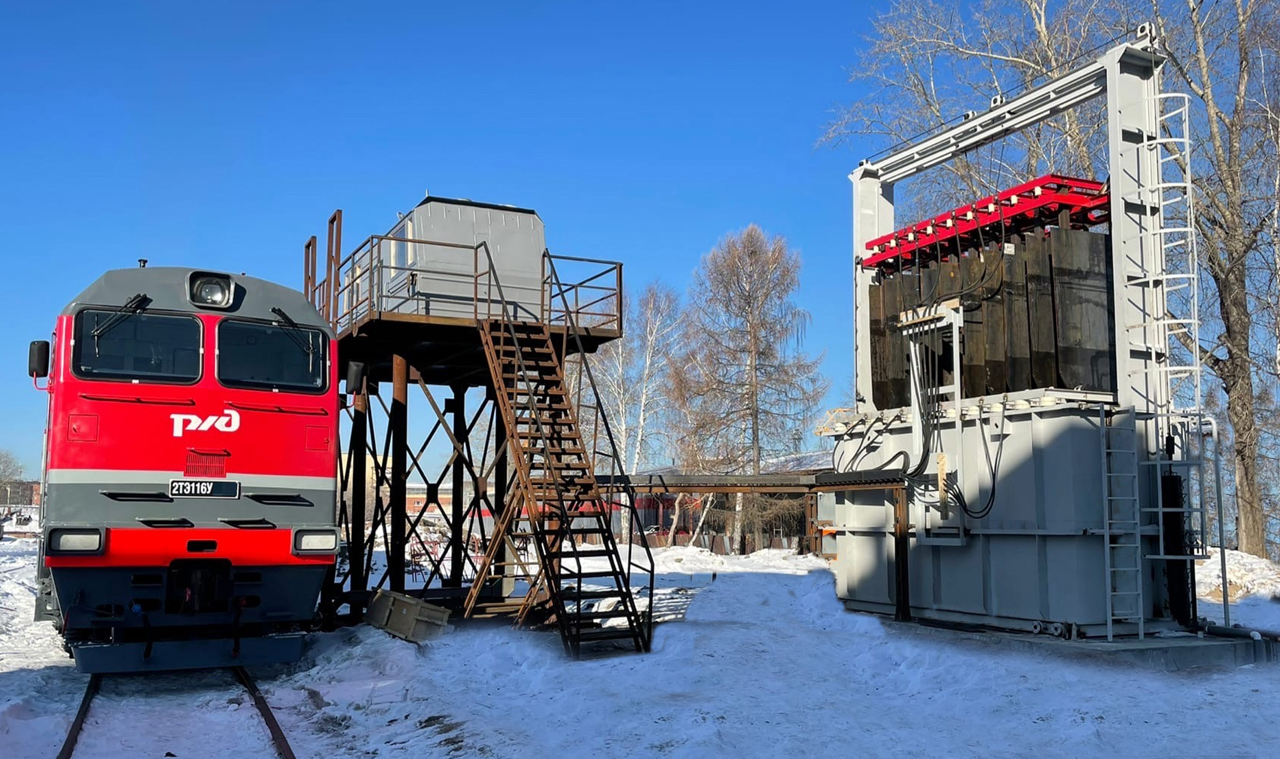 Станция реостатных испытаний тепловозов «Жидкостной» реостат» СТ.411734.002