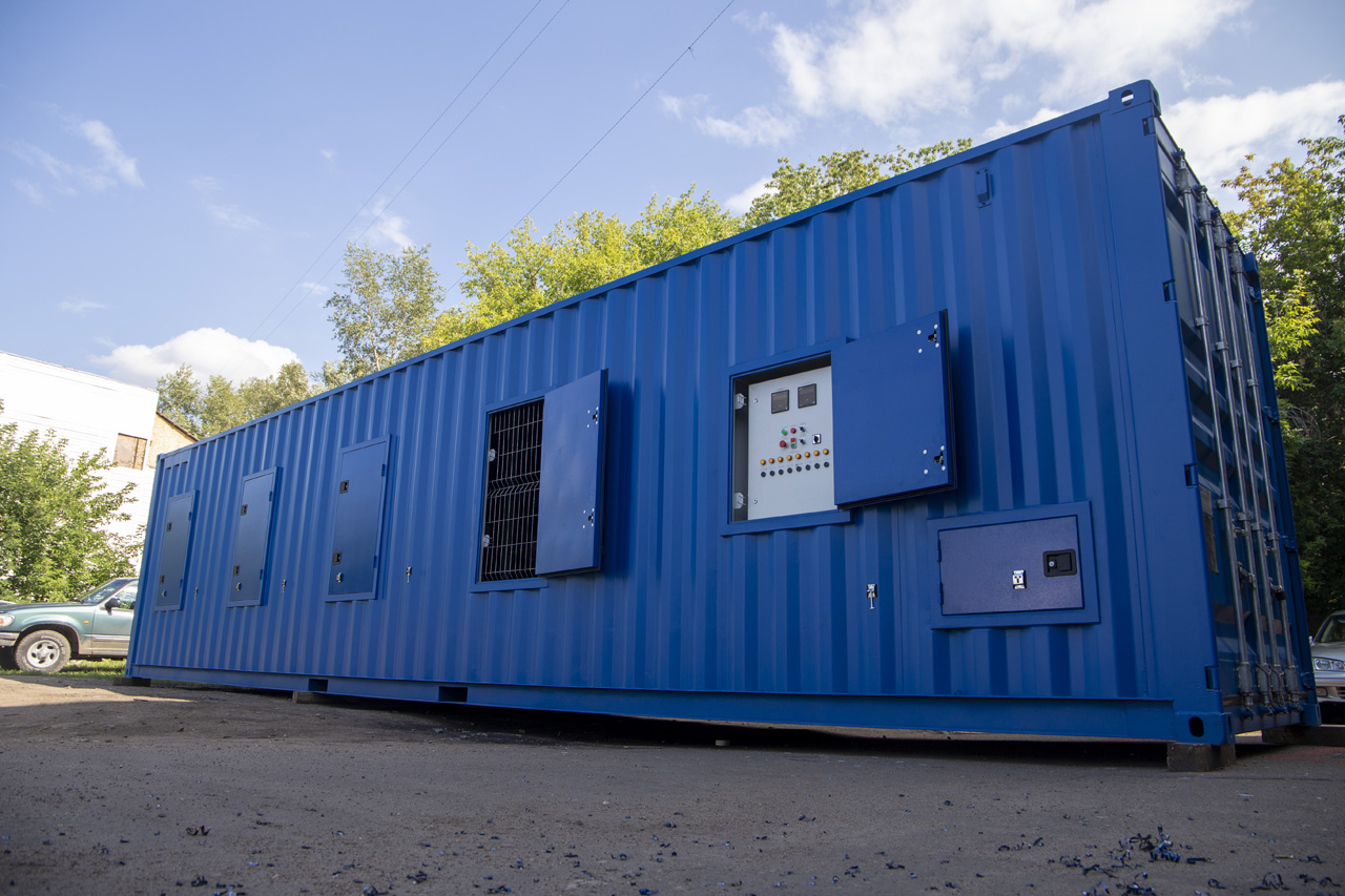 Мобильная станция реостатных испытаний тепловозов «Сухой реостат» СТ.411734.001М