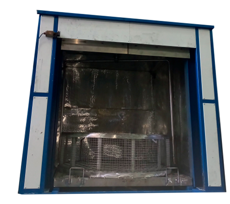 Моечная машина корпусов букс и других деталей подвижного состава, тупикового типа СТ.443134.602