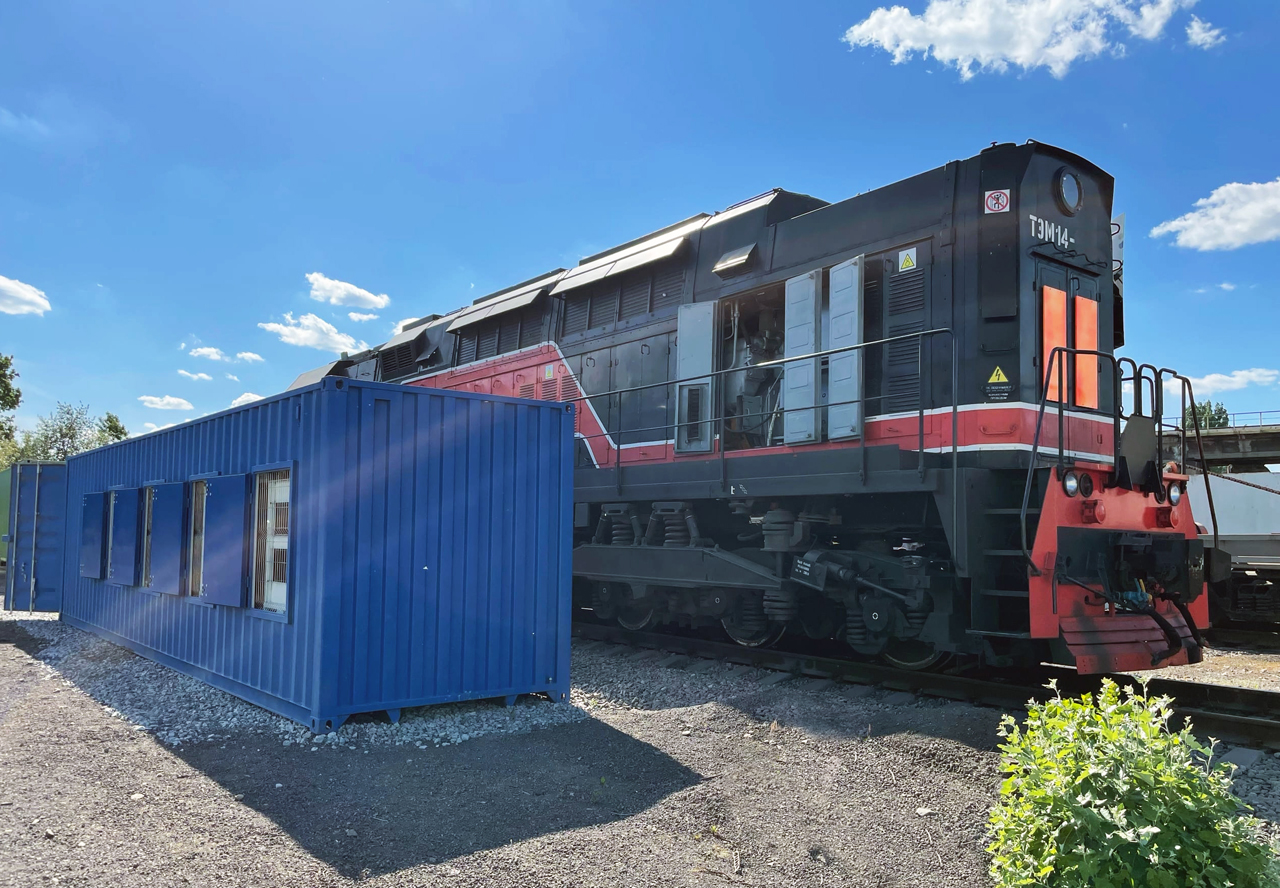 Мобильная станция реостатных испытаний тепловозов «Сухой реостат» СТ.411734.001М