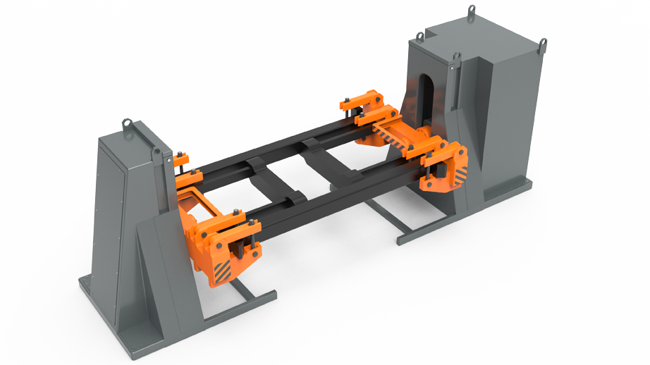 Кантователь рам тележек локомотивов СТ.442354.204